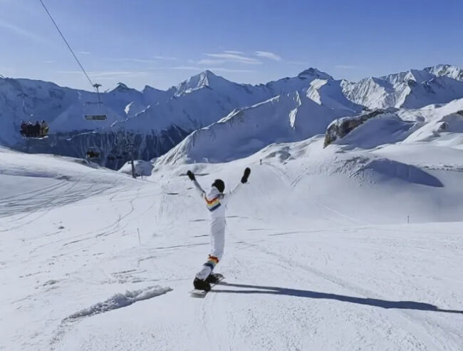 Lesbian Skiing in Ischgl, Austria - Once Upon a Journey